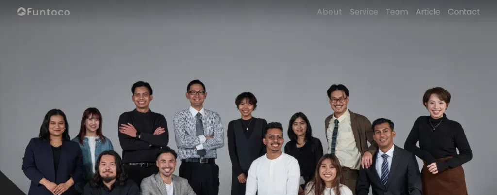 株式会社FuntocoのWebサイト