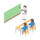日本語教育機会の提供のイラスト